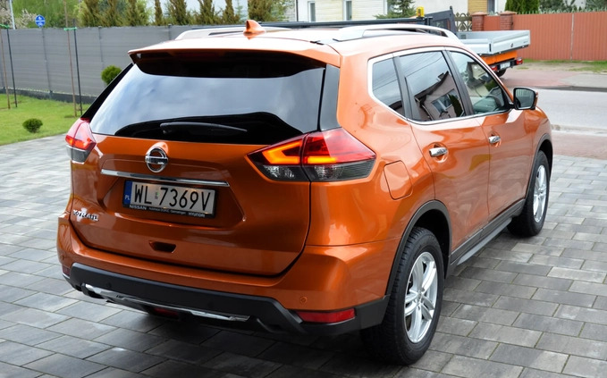 Nissan X-Trail cena 73999 przebieg: 100000, rok produkcji 2018 z Mońki małe 466
